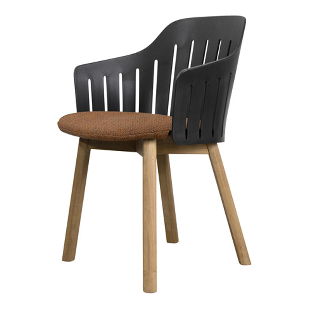 Choice Outdoor Chair - Wood Base - w/ Seat Cushion