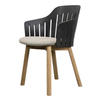 Choice Outdoor Chair - Wood Base - w/ Seat Cushion