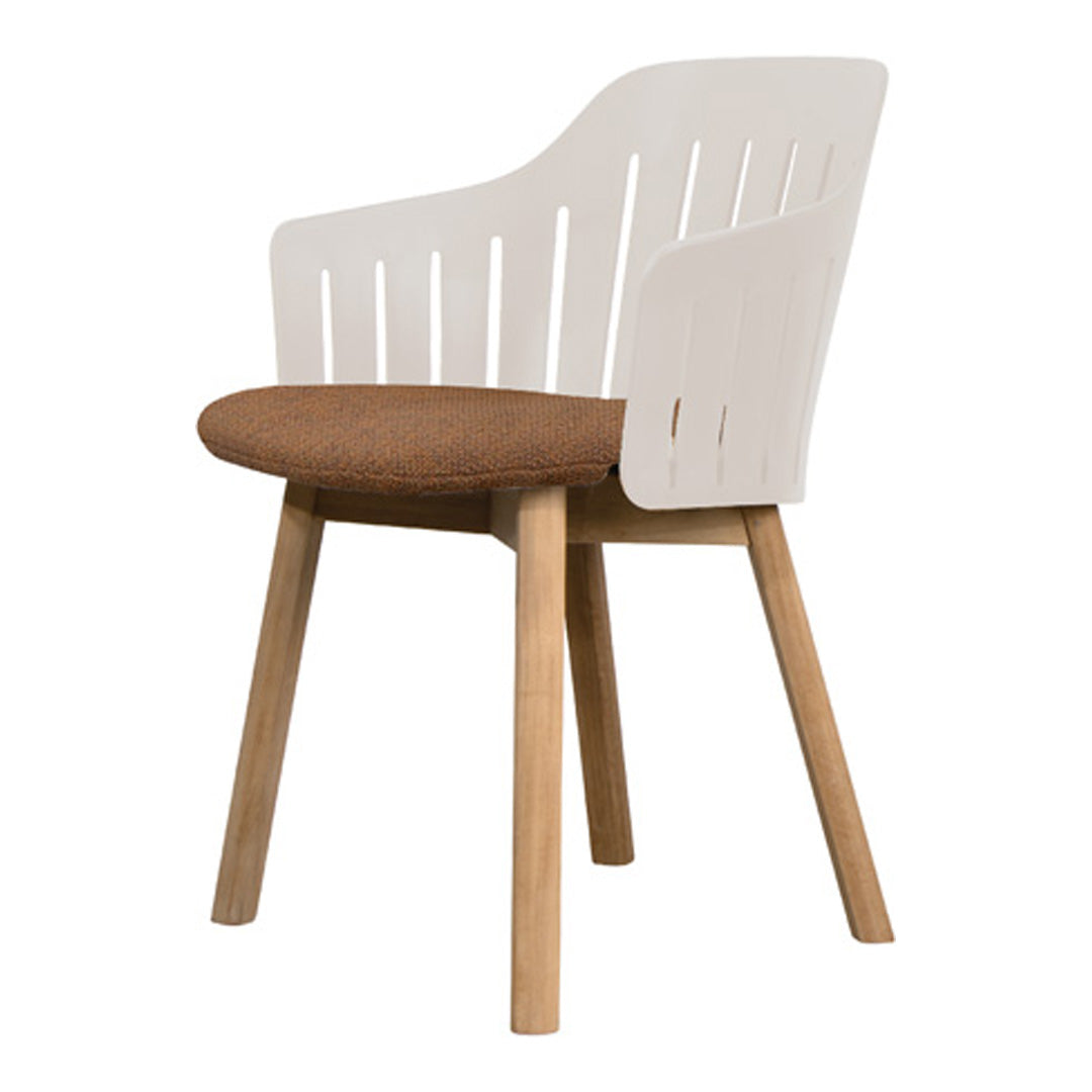 Choice Outdoor Chair - Wood Base - w/ Seat Cushion