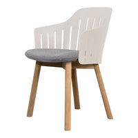 Choice Outdoor Chair - Wood Base - w/ Seat Cushion