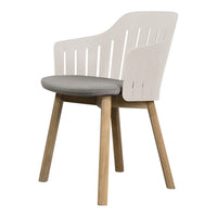Choice Outdoor Chair - Wood Base - w/ Seat Cushion