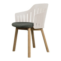 Choice Chair - Wood Base - w/ Seat Cushion