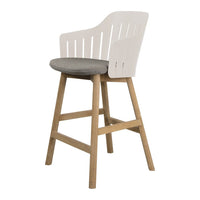 Choice Counter Chair - Wood Base - w/ Seat Cushion
