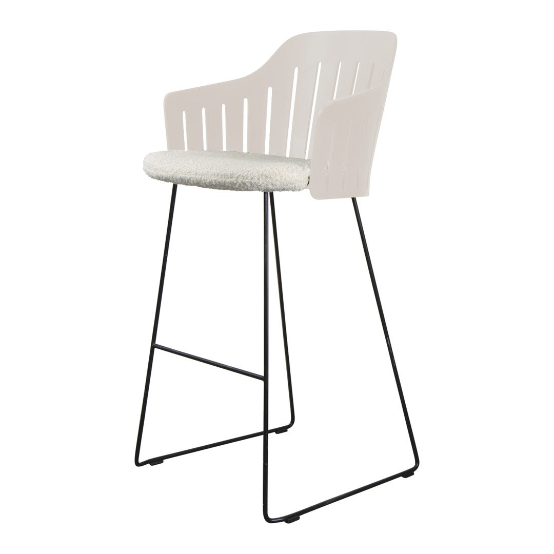 Choice Bar Chair - Sled Base - w/ Seat Cushion