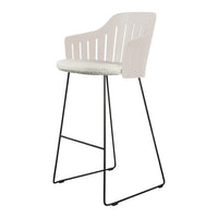 Choice Bar Chair - Sled Base - w/ Seat Cushion