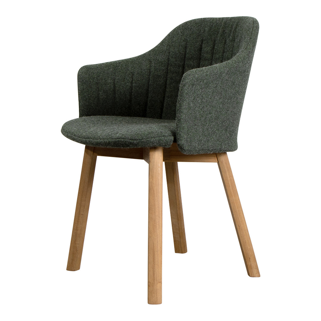 Choice Chair - Wood Base - w/ Back and Seat Cushion
