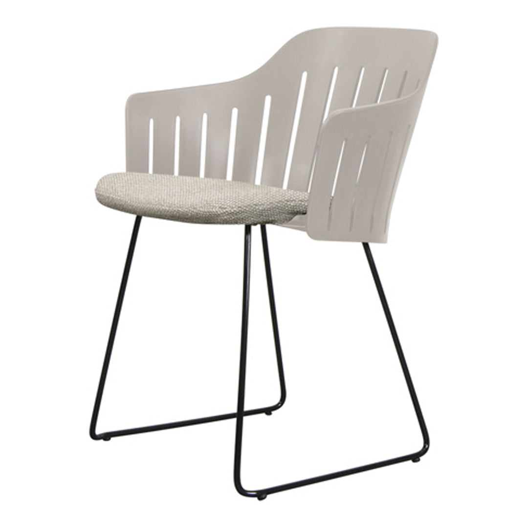 Choice Outdoor Chair - Sled Base - w/ Seat Cushion