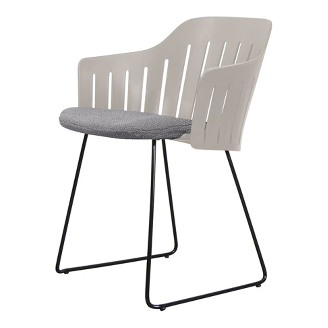 Choice Outdoor Chair - Sled Base - w/ Seat Cushion