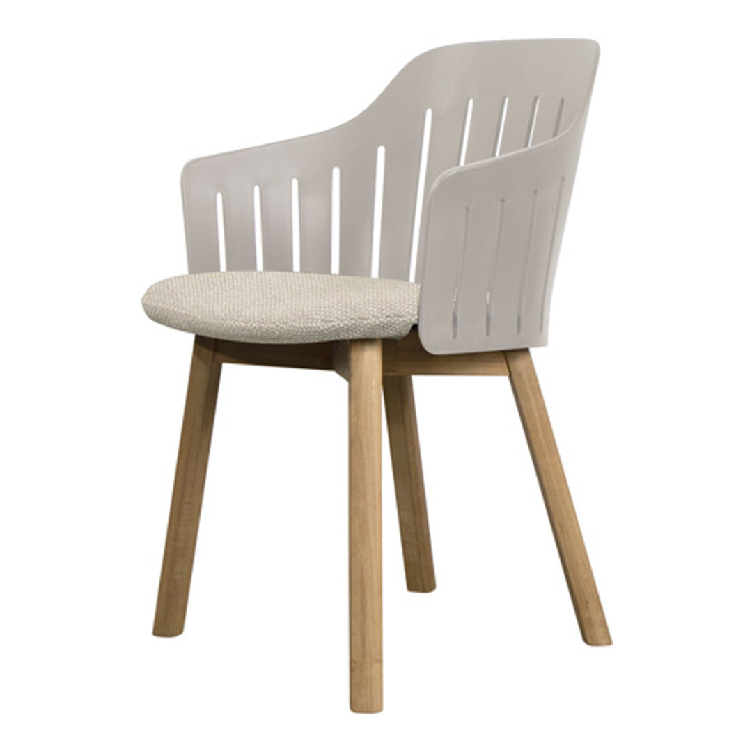 Choice Outdoor Chair - Wood Base - w/ Seat Cushion