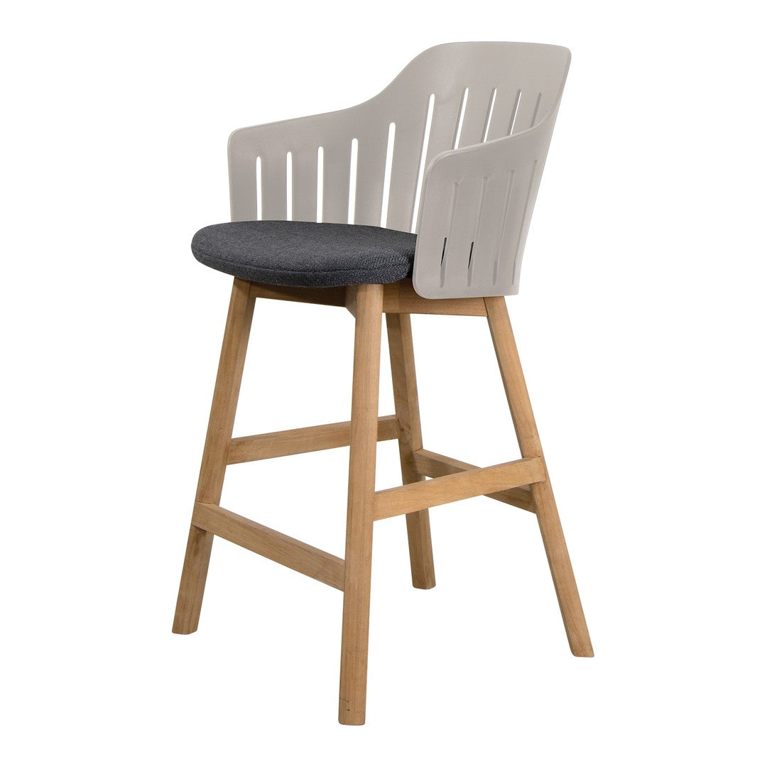 Choice Counter Chair - Wood Base - w/ Seat Cushion
