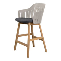 Choice Counter Chair - Wood Base - w/ Seat Cushion