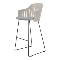 Choice Bar Chair - Sled Base - w/ Seat Cushion