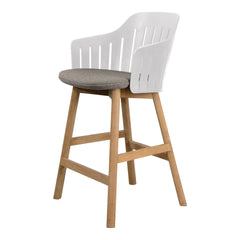 Choice Counter Chair - Wood Base - w/ Seat Cushion