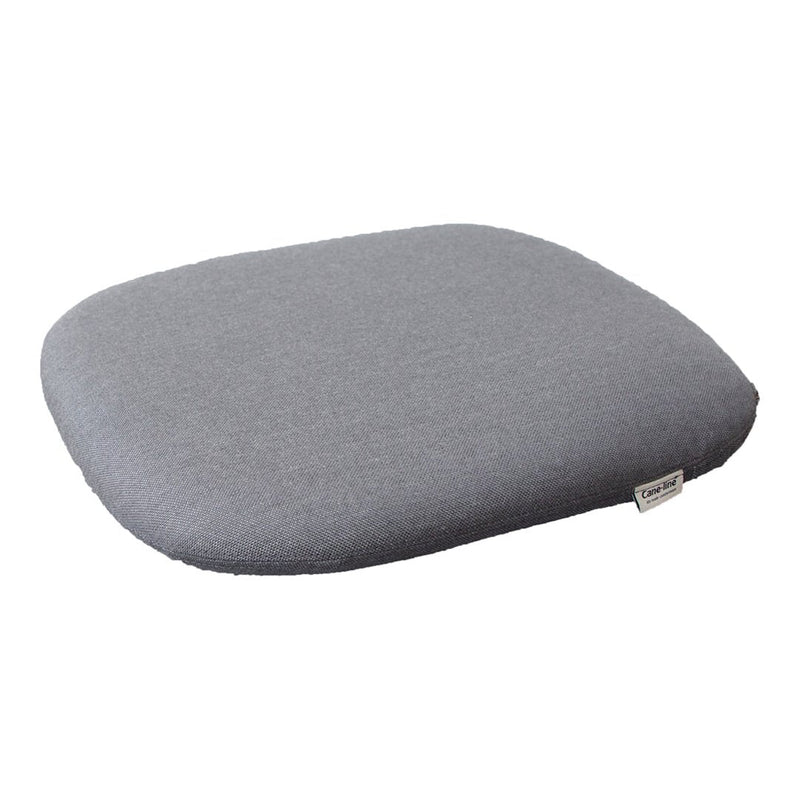 Gray rectangular cushion with a smooth, solid pattern, ideal for comfort and style in any space.