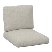 Light gray dual cushion with a textured surface, perfect for modern seating arrangements.