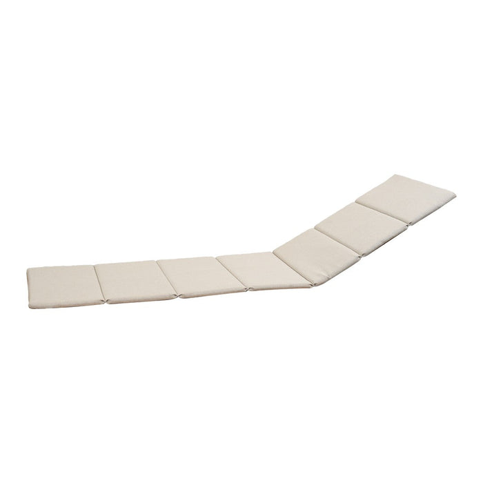 Beige folding mattress with a smooth, solid pattern, ideal for versatile comfort and space-saving solutions.