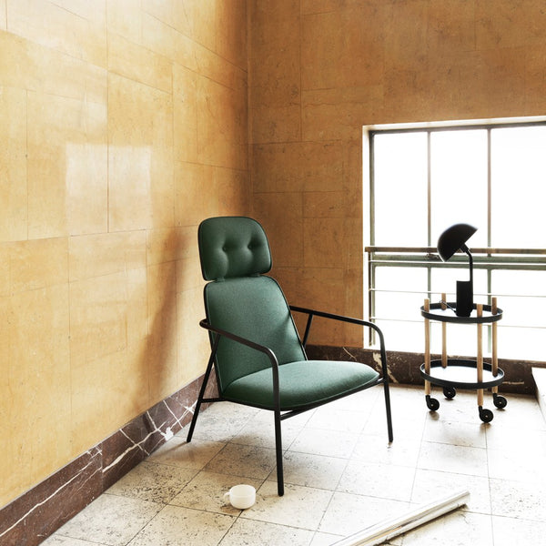 Normann Copenhagen Pad Lounge Chair High by Simon Legald Danish