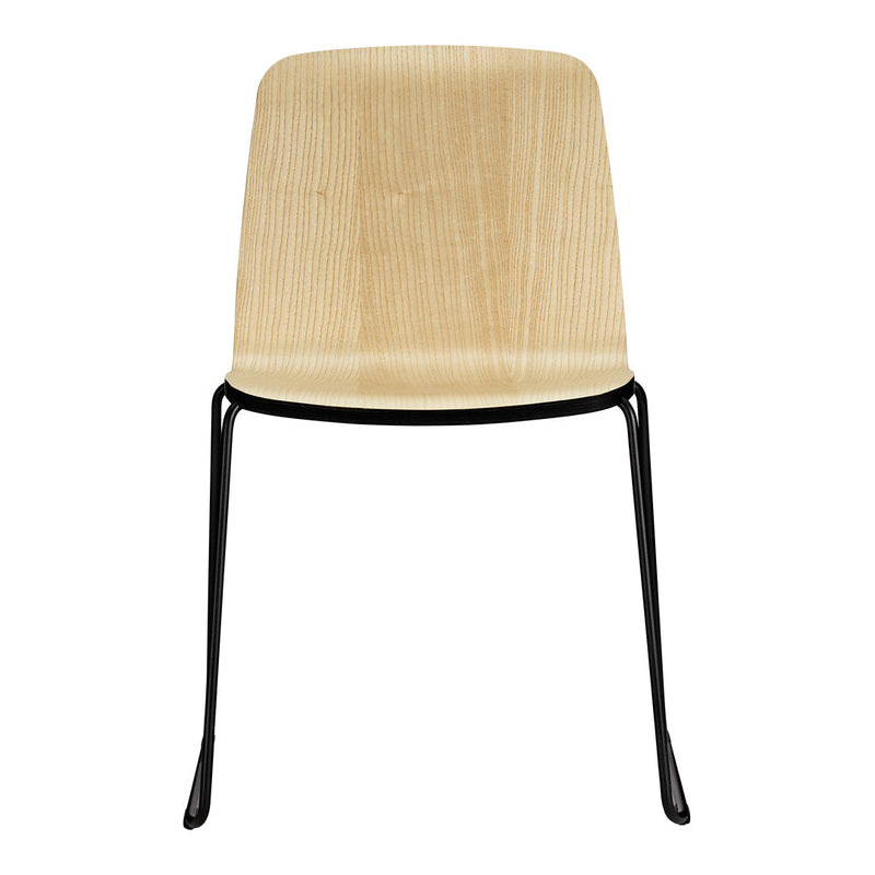 Natural wood grain finish with a sleek black metal frame. Minimalist design perfect for modern decor.