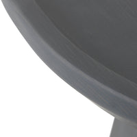 Textured matte gray bowl with subtle brushstroke pattern. Modern and stylish for any decor.