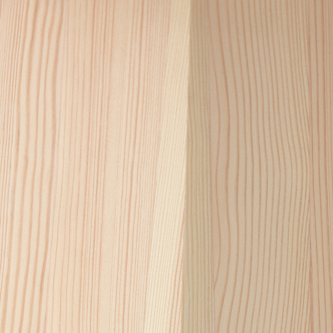 Light beige wood grain with subtle linear patterns, featuring smooth texture and natural variations.