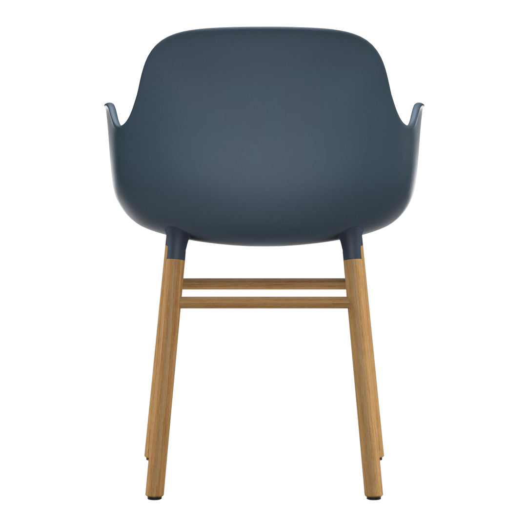 Form Armchair - Wood Legs