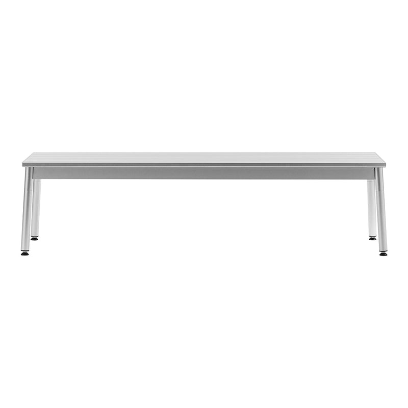 Modern sleek design in solid white, featuring a smooth surface and minimalist style to enhance any decor.