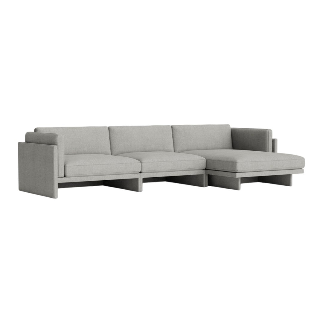 Softy Chaise Lounge Sofa, Right - 4-Seater