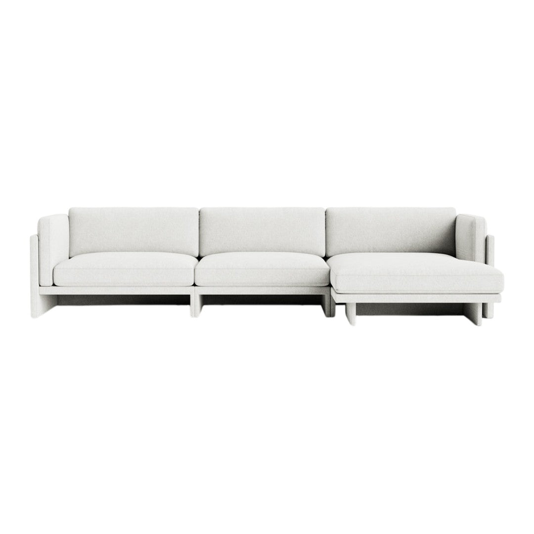 Softy Chaise Lounge Sofa, Right - 4-Seater