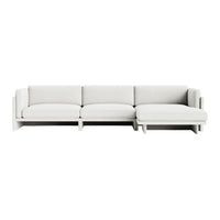 Softy Chaise Lounge Sofa, Right - 4-Seater