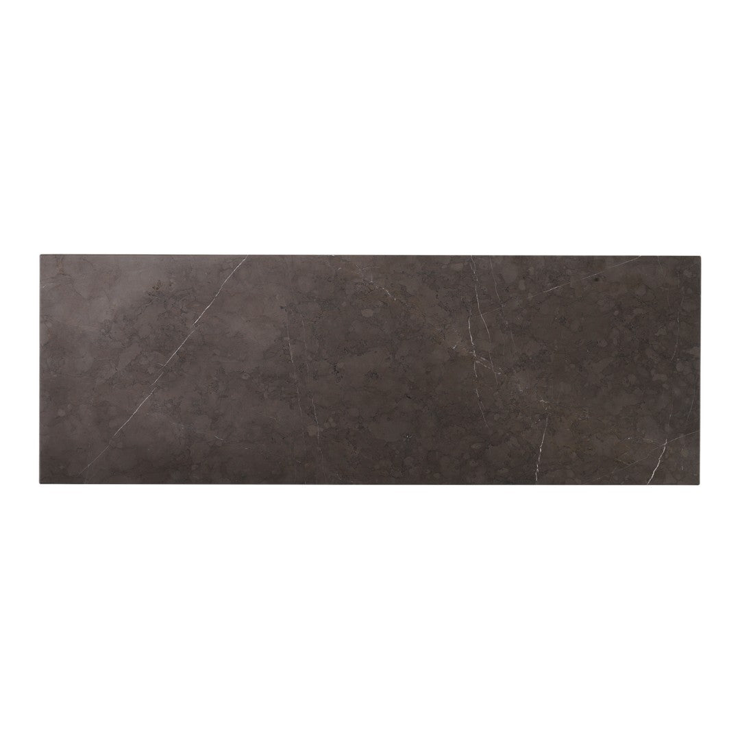 Dark gray rectangular tile with subtle veins and a smooth matte finish. Perfect for modern interiors.