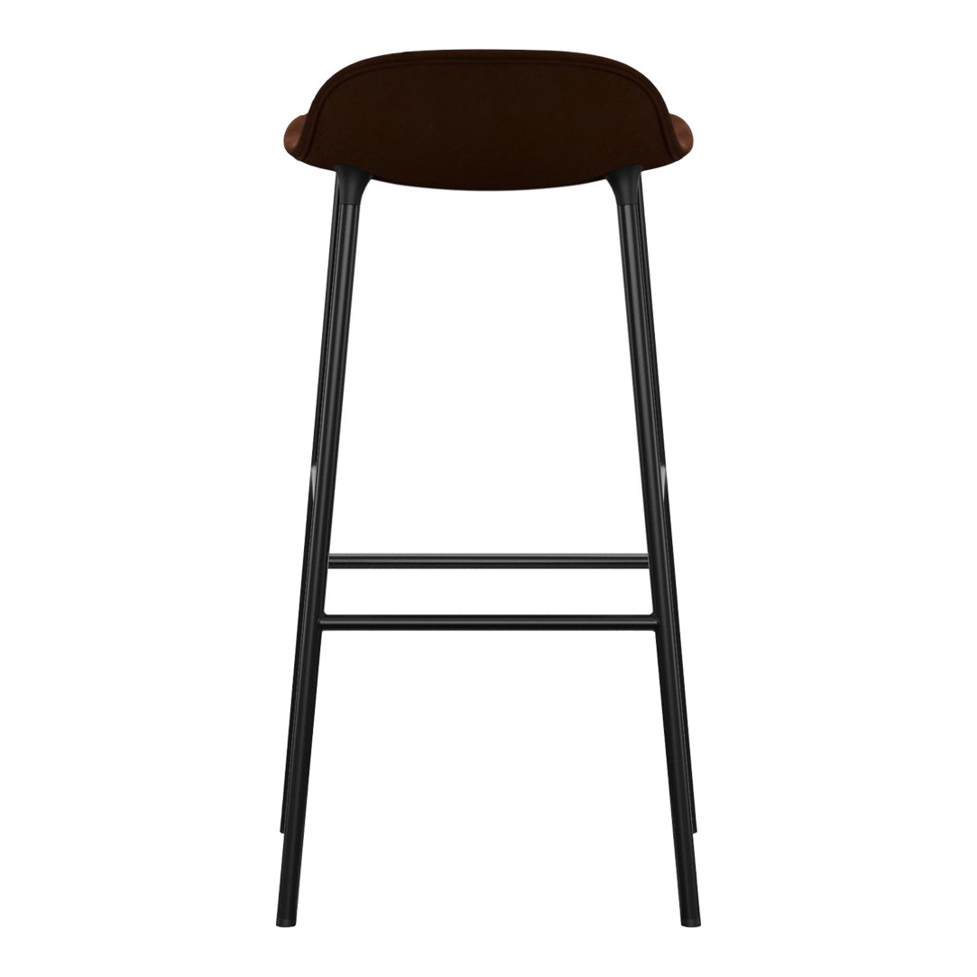Form Bar Stool - Metal Legs - Upholstered