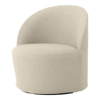 Tearoom Lounge Chair - Swivel w/ Return & Loose Cover