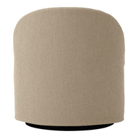 Tearoom Lounge Chair - Swivel w/ Return & Loose Cover