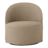 Tearoom Lounge Chair - Swivel w/ Return & Loose Cover