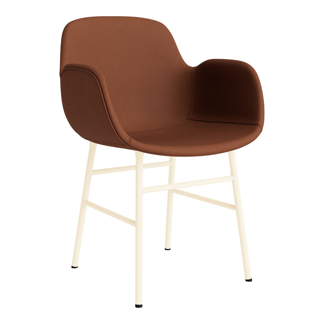 Form Armchair - Metal Legs - Upholstered