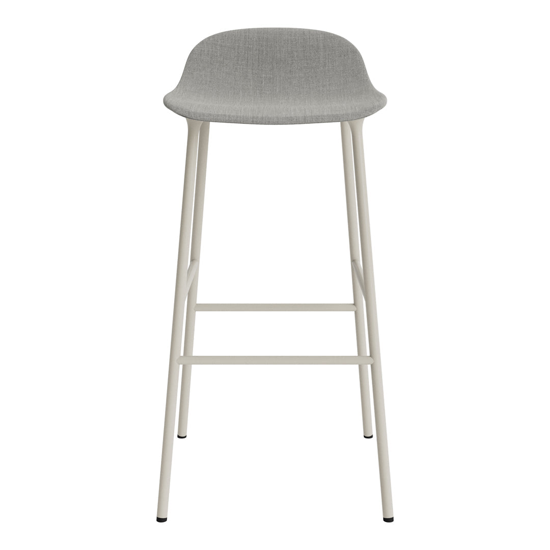 Form Bar Stool - Metal Legs - Upholstered