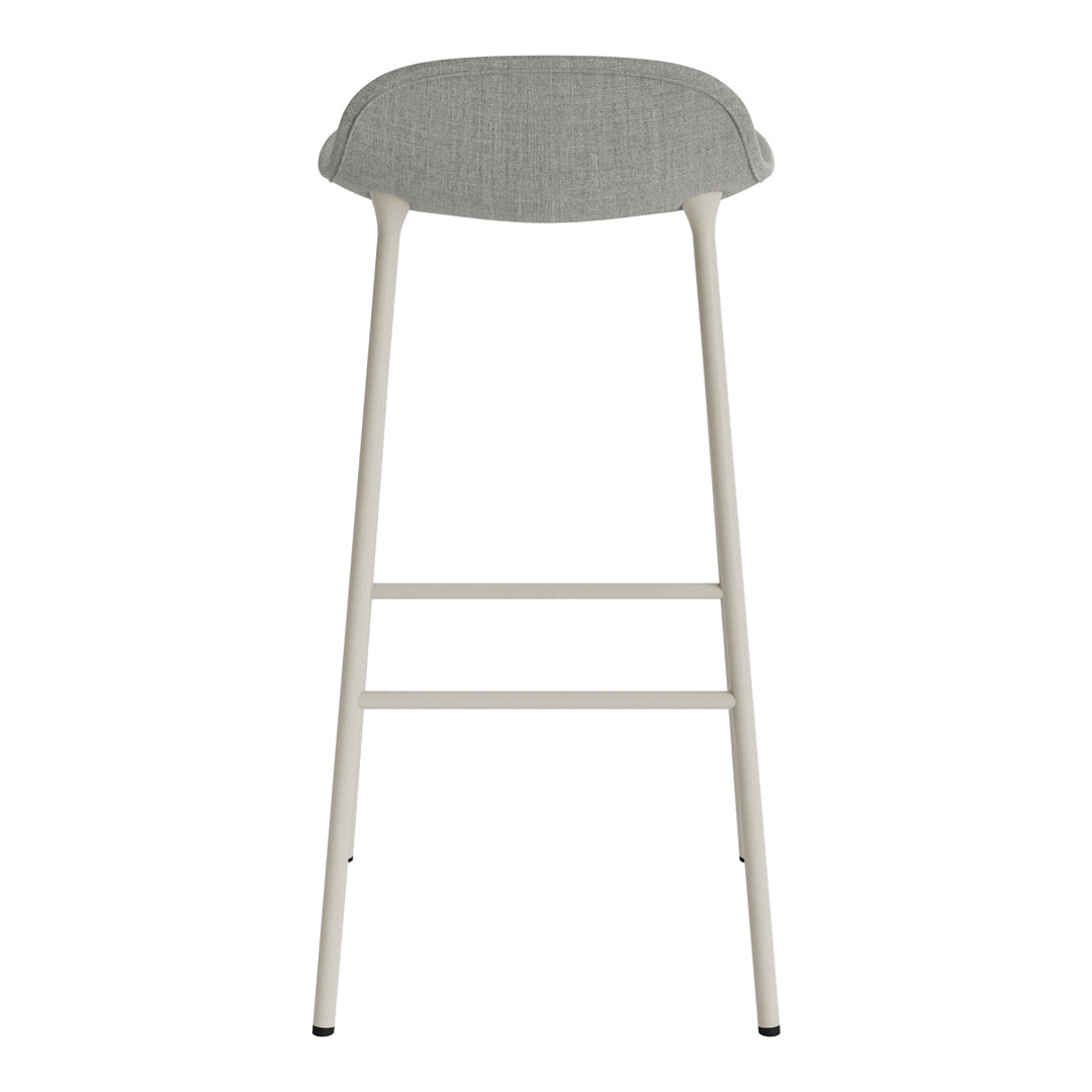 Form Bar Stool - Metal Legs - Upholstered