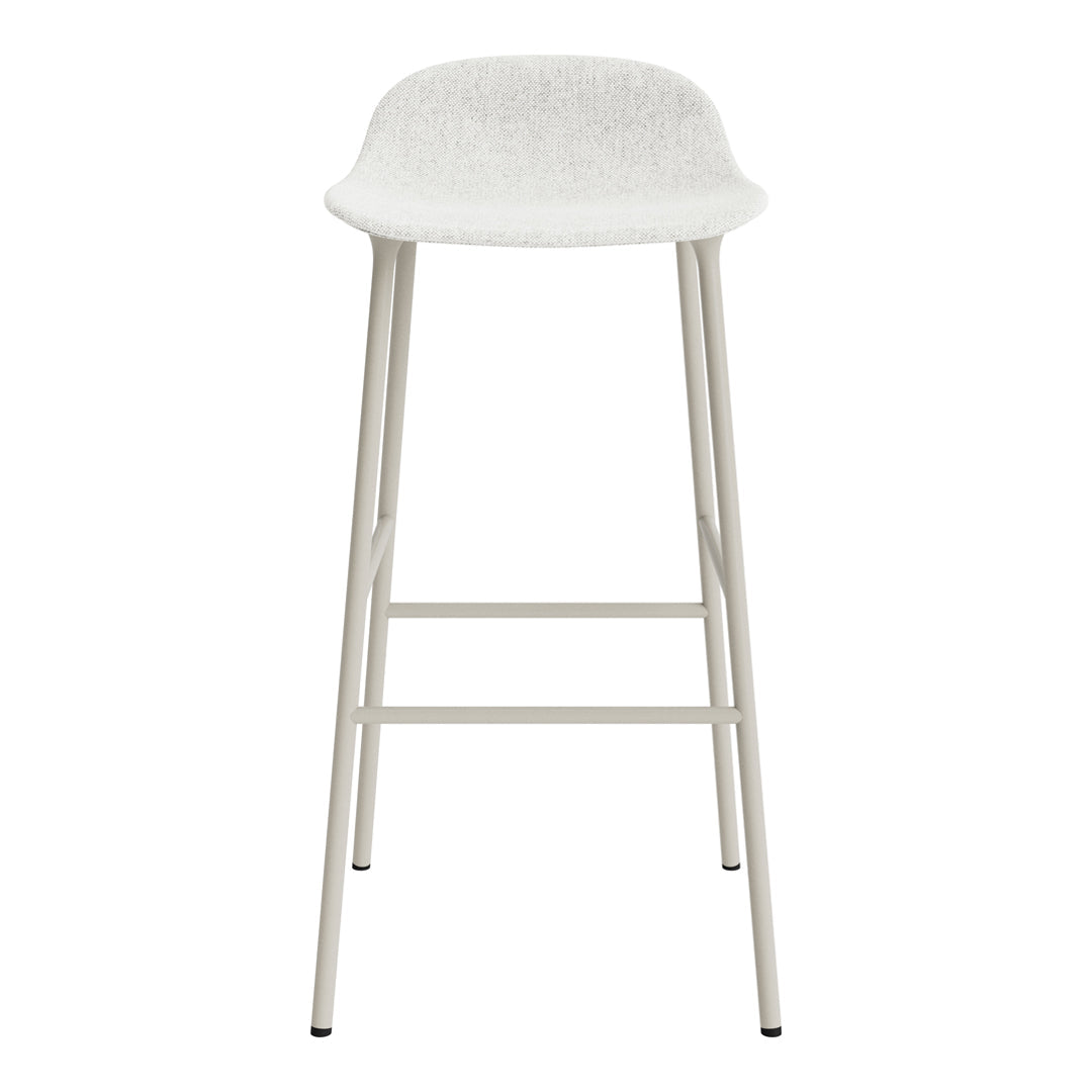 Form Bar Stool - Metal Legs - Upholstered