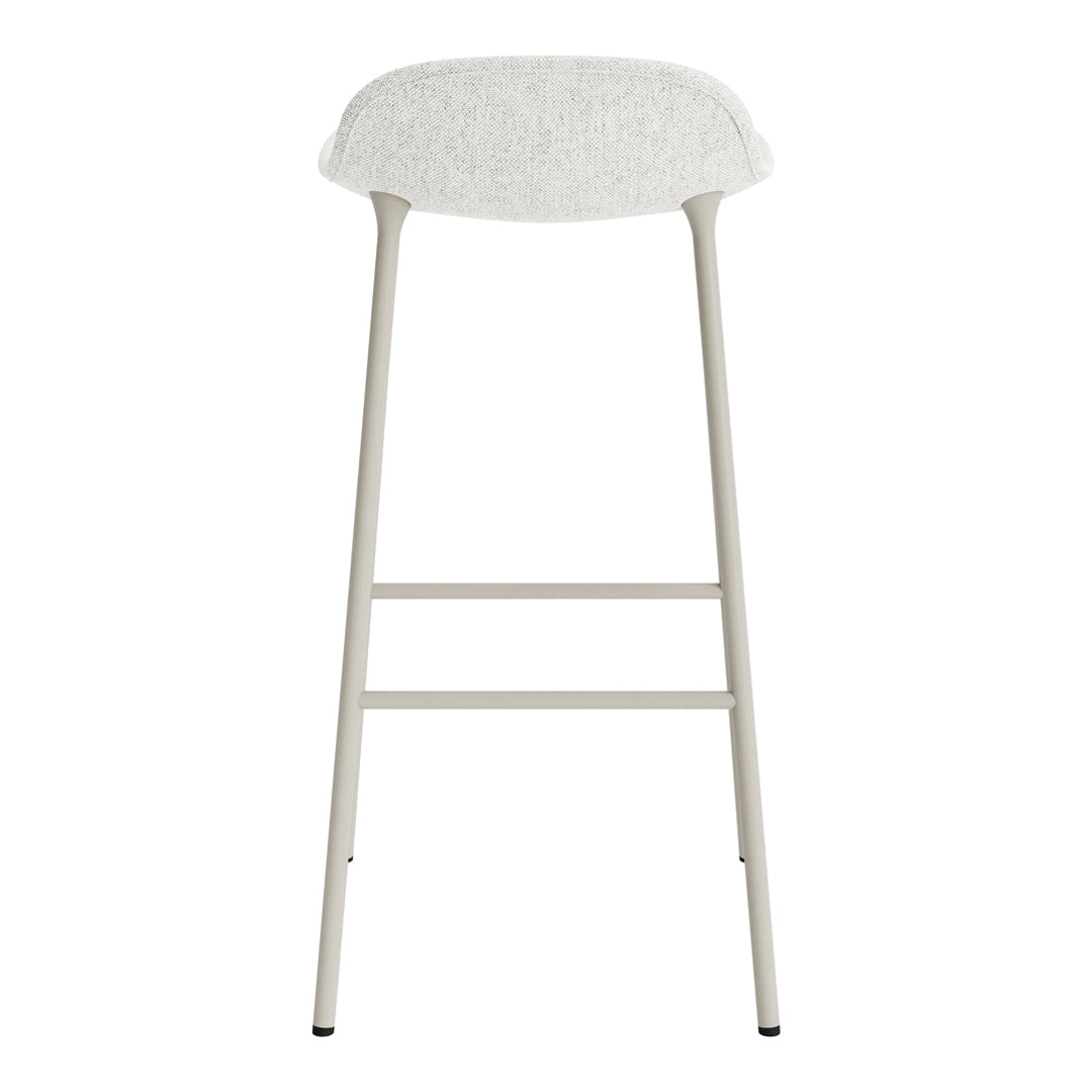 Form Bar Stool - Metal Legs - Upholstered