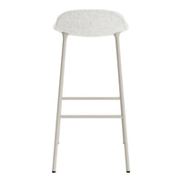 Form Bar Stool - Metal Legs - Upholstered