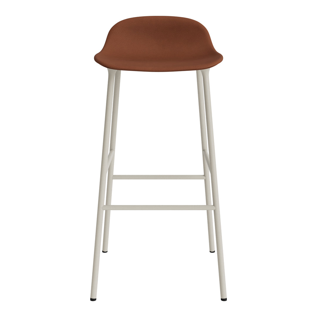 Form Bar Stool - Metal Legs - Upholstered