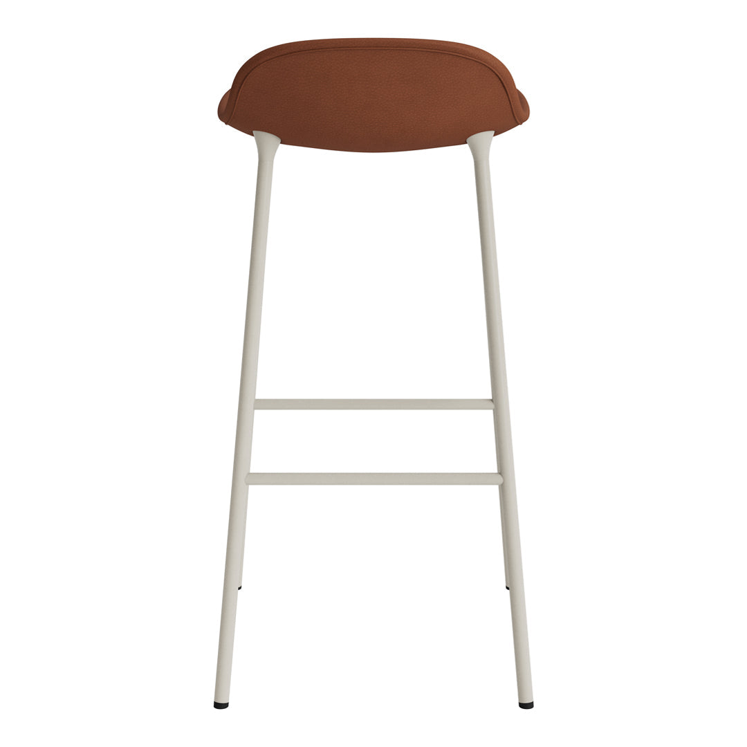 Form Bar Stool - Metal Legs - Upholstered
