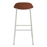 Form Bar Stool - Metal Legs - Upholstered