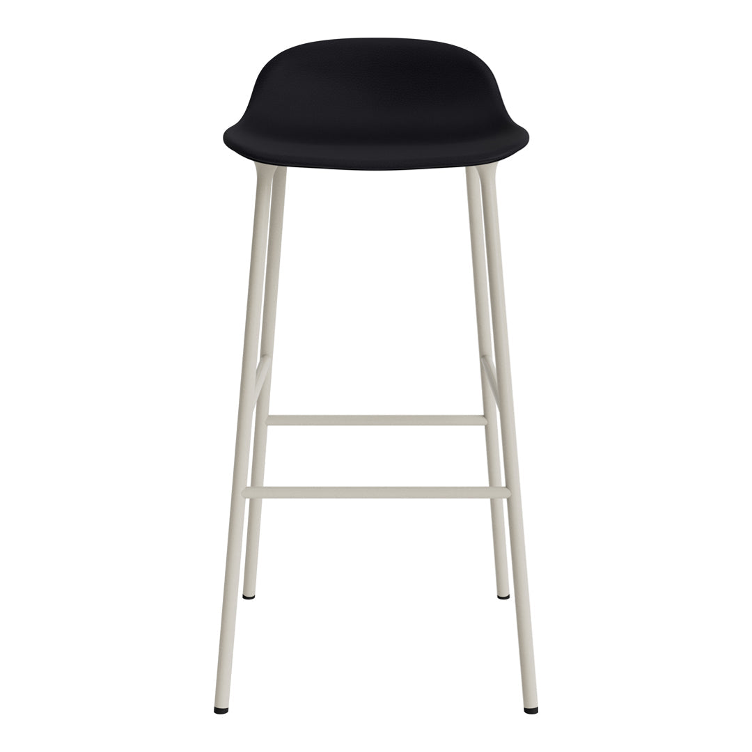 Form Bar Stool - Metal Legs - Upholstered
