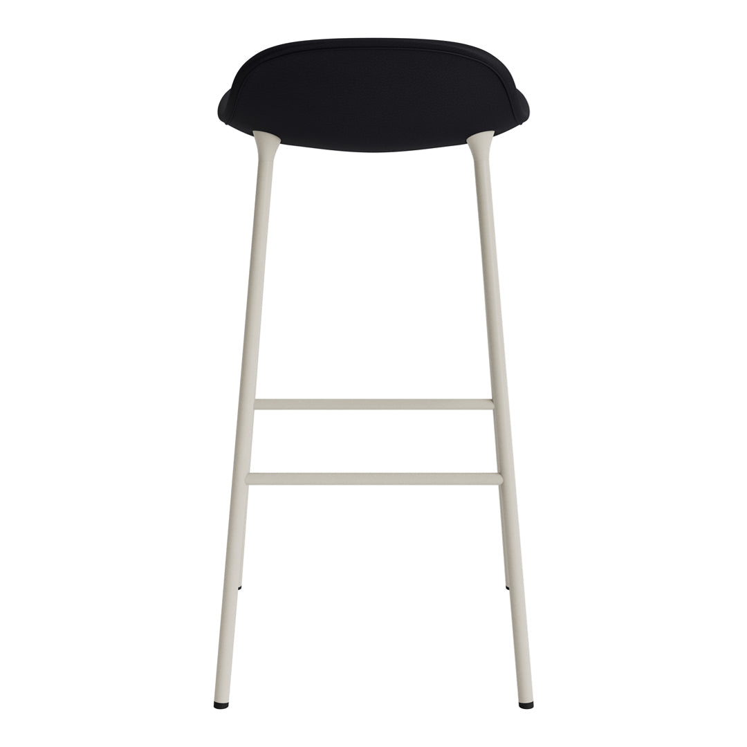 Form Bar Stool - Metal Legs - Upholstered