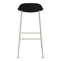 Form Bar Stool - Metal Legs - Upholstered