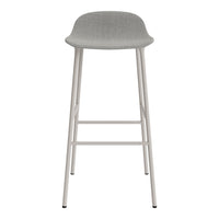 Form Bar Stool - Metal Legs - Upholstered