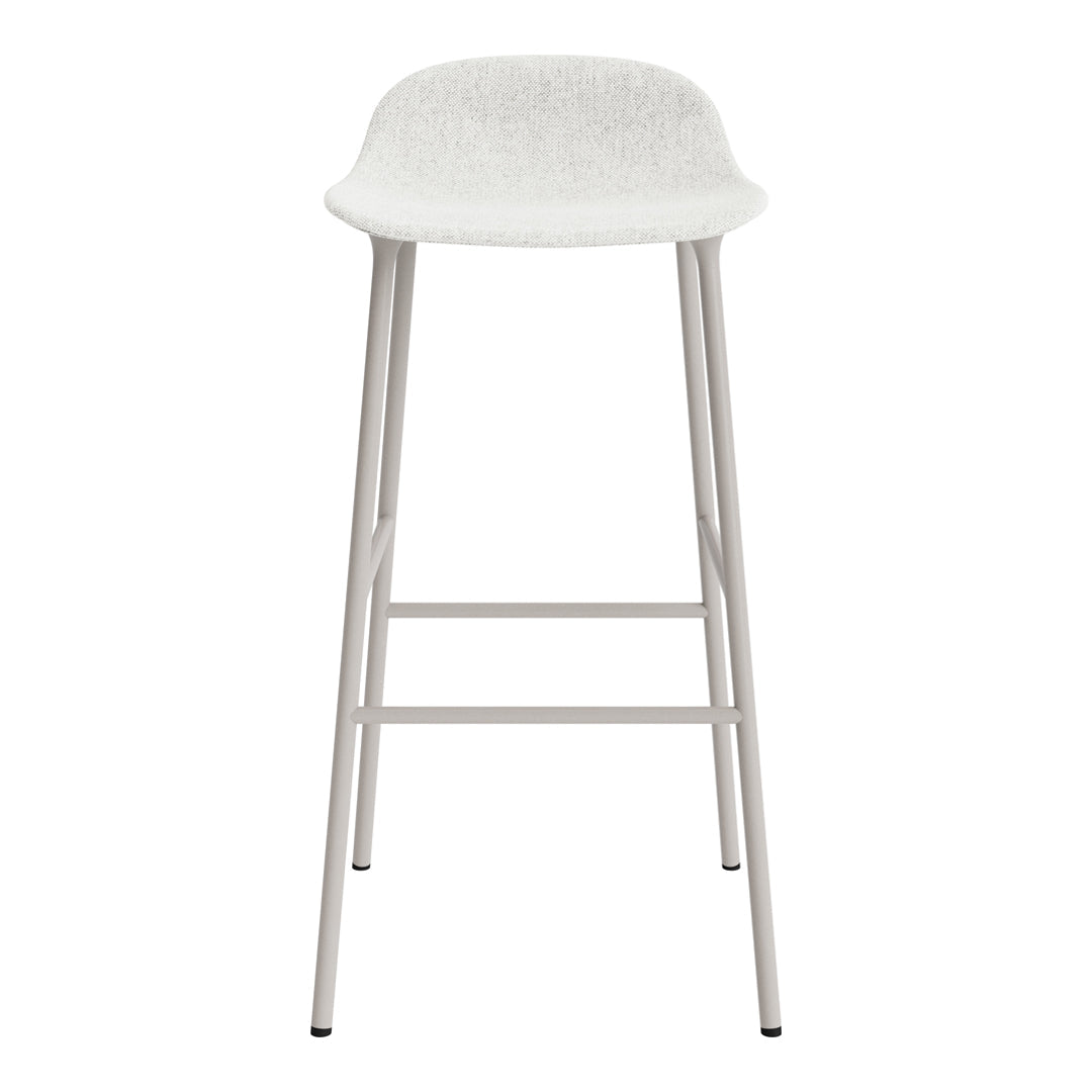 Form Bar Stool - Metal Legs - Upholstered