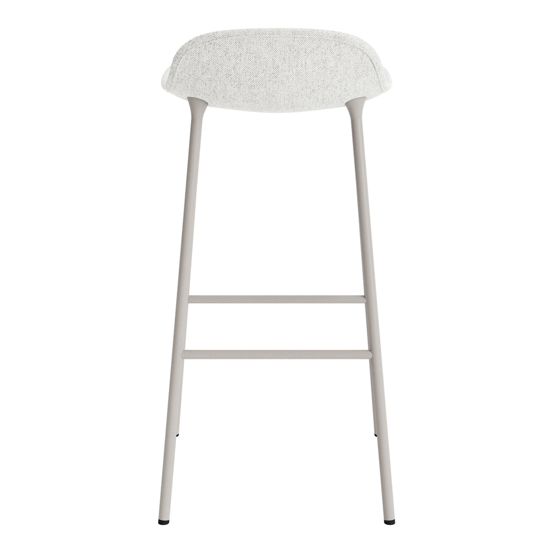 Form Bar Stool - Metal Legs - Upholstered