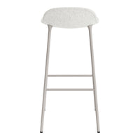 Form Bar Stool - Metal Legs - Upholstered
